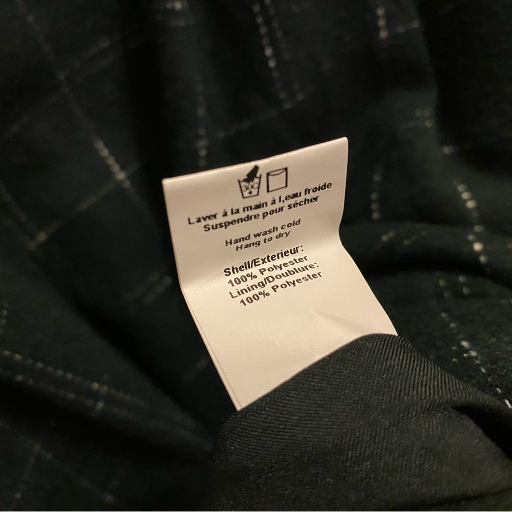 Elegant Green Drongo Mini Dress (Canadian designer) - Picture 6 of 10